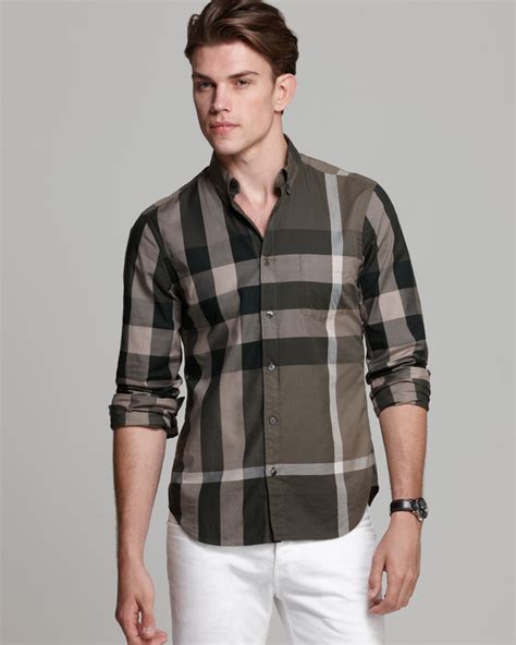 burberry men's shirt